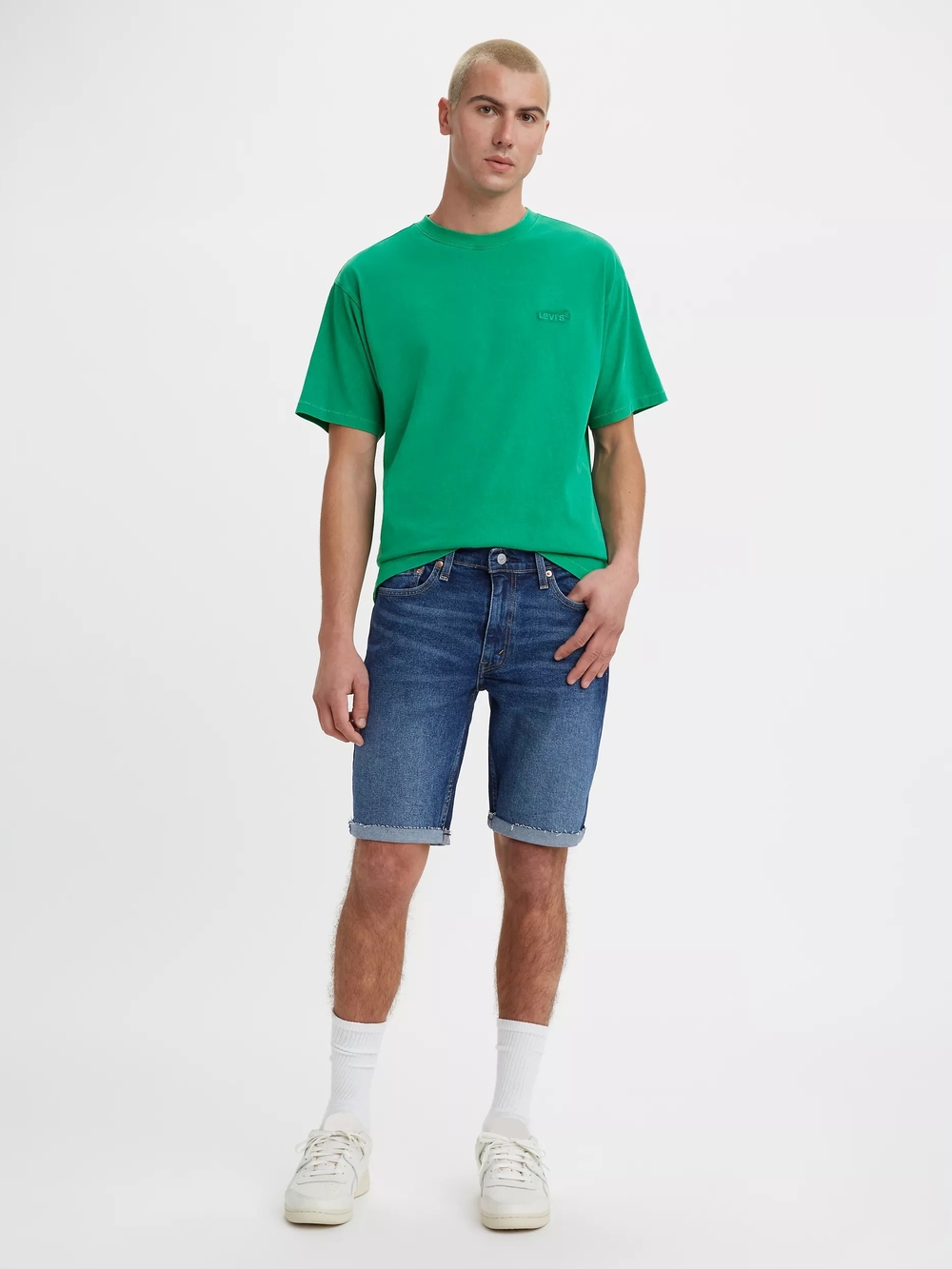 Levi's Blue Cut-Off Men's Denim Shorts